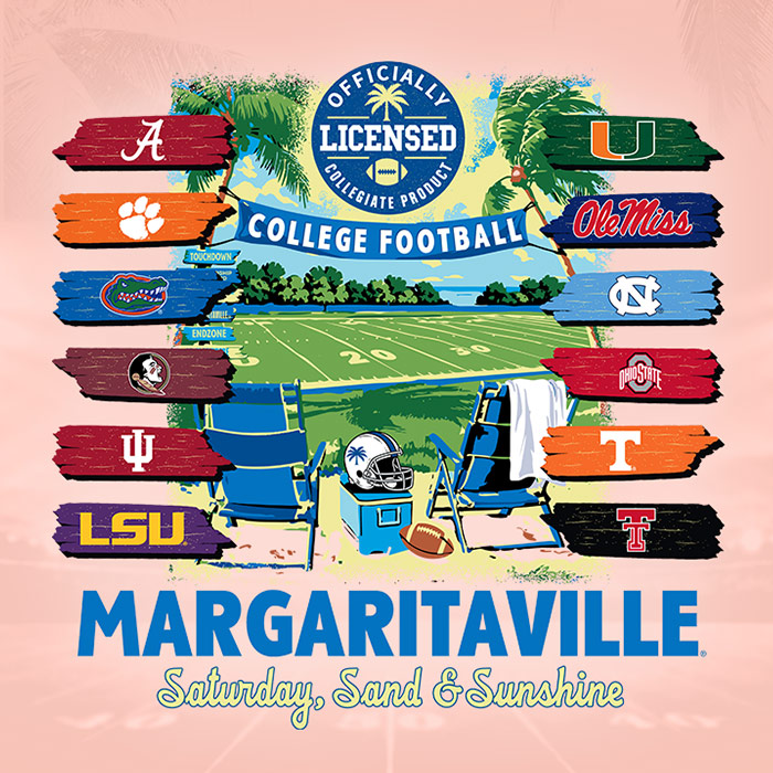 Margaritaville Collegiate Collection